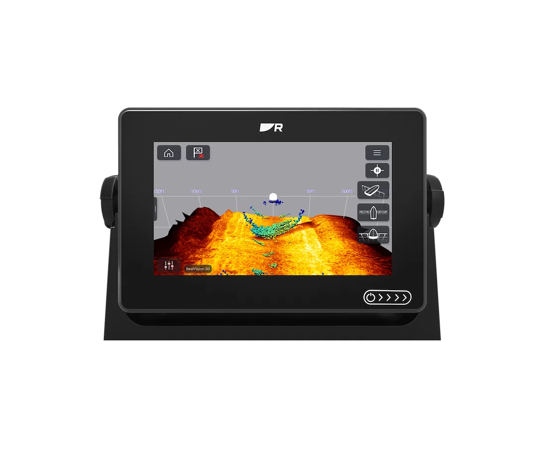 E70635 – RAYMARINE Chart Plotter, 7 Inch Display WSVGA 1024 x 600 Pixels Resolution Touchscreen Inte - view 3